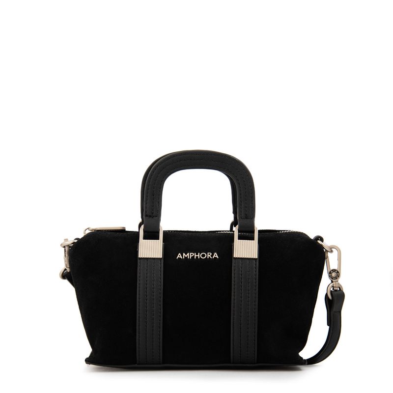 AMPHORA - Cartera Bandolera pequeña tracy negro
