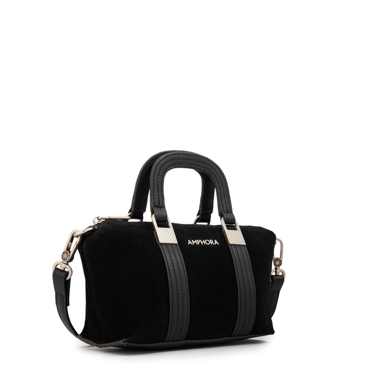 AMPHORA - Cartera Bandolera pequeña tracy negro