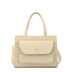 ZIOL - Cartera tote mediana jofi blanco crudo