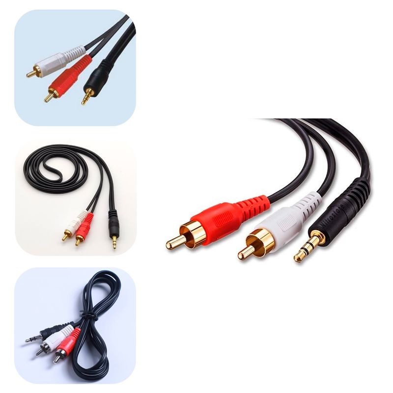 GENERICO - Cable de Audio Plug 3 5mm