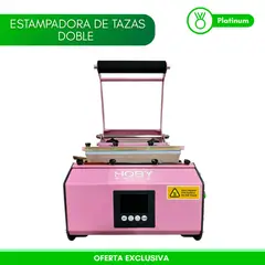 GENERICO - Estampadora doble de tazas hoby press SB23