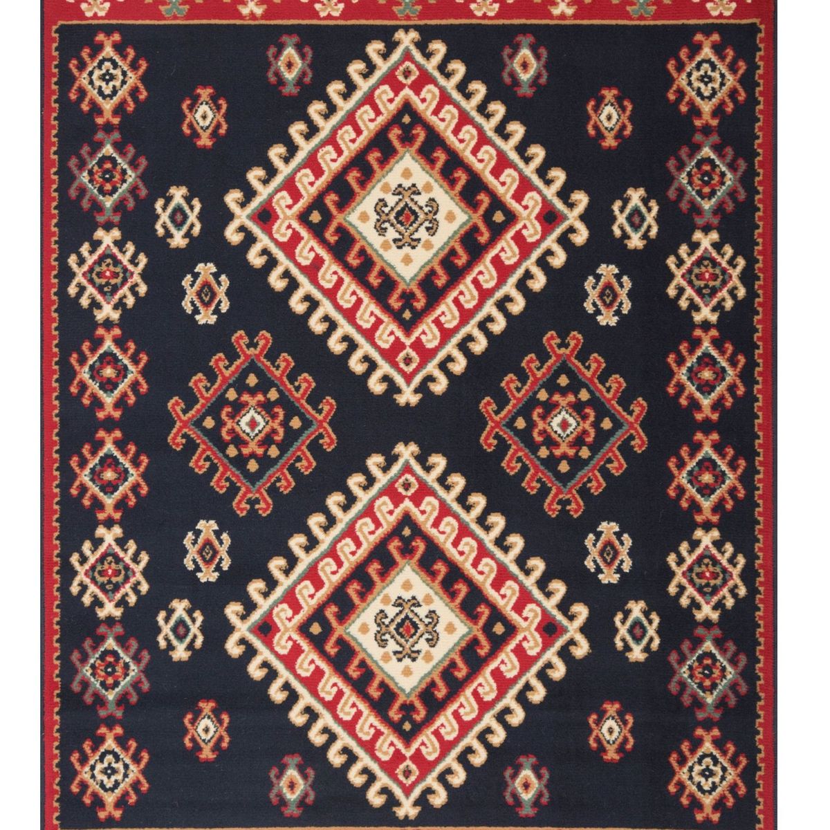 CANNON - Alfombra Fresia Negro 133x180