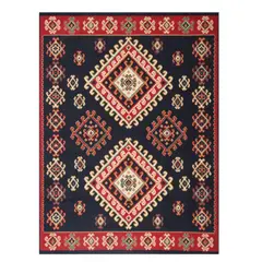 CANNON - Alfombra Fresia Negro 150x200