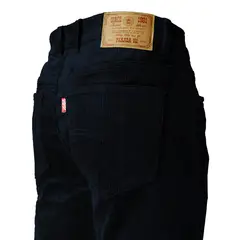 PARADA 111 - Pantalon Cotelé Recto Azul