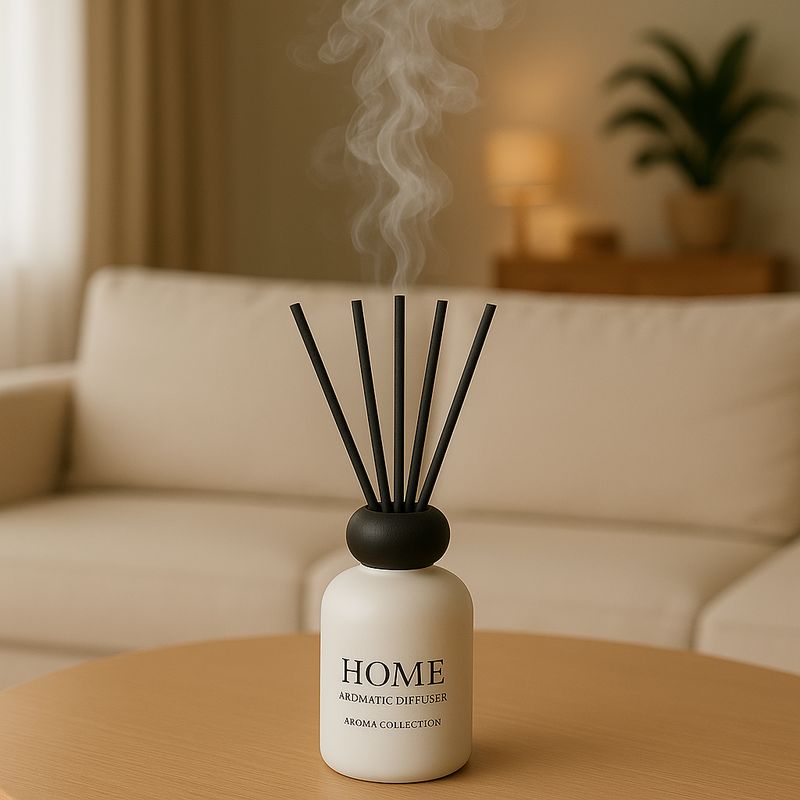 WAKESHOME - Difusor Ambiental Perfume De Varillas 350 Ml Con 5 Varillas