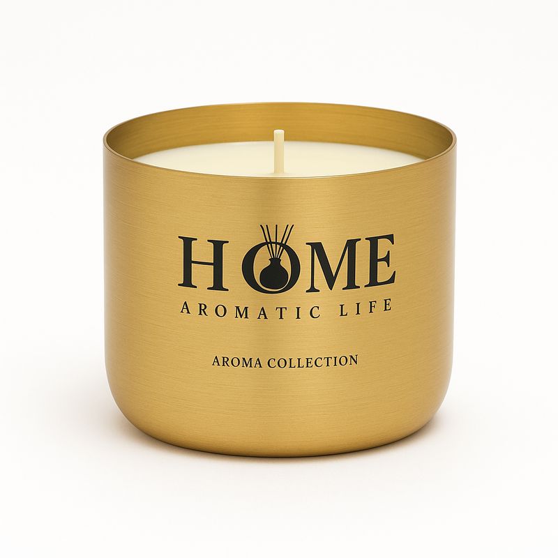 WAKESHOME - Vela Aromatica De Lujo 100% Cera De Soya