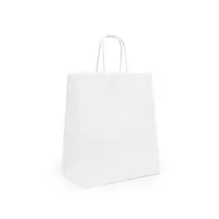 GENERICO - Bolsas de Papel Blancas 22x10x30 por 50 unidades…