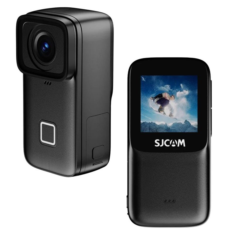 SJCAM - Cámara Deportiva Portable SJCAM C200 PRO 20MP 4K GYRO Wifi IP68 30m