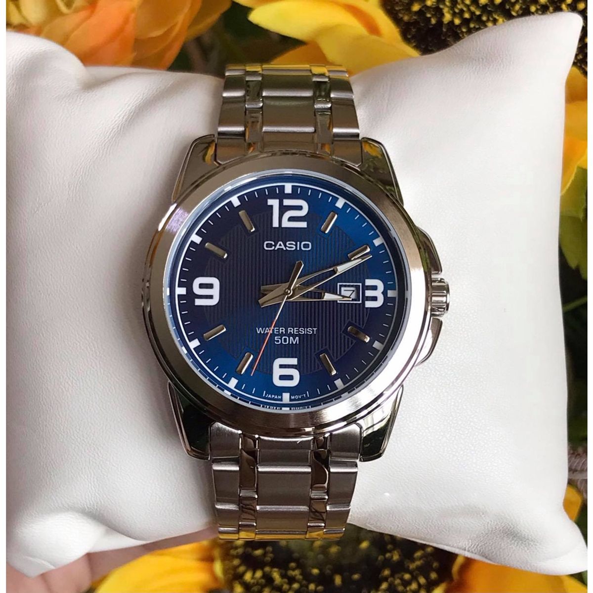 CASIO - reloj casio mtp1314d-2a  hombre analogo metal