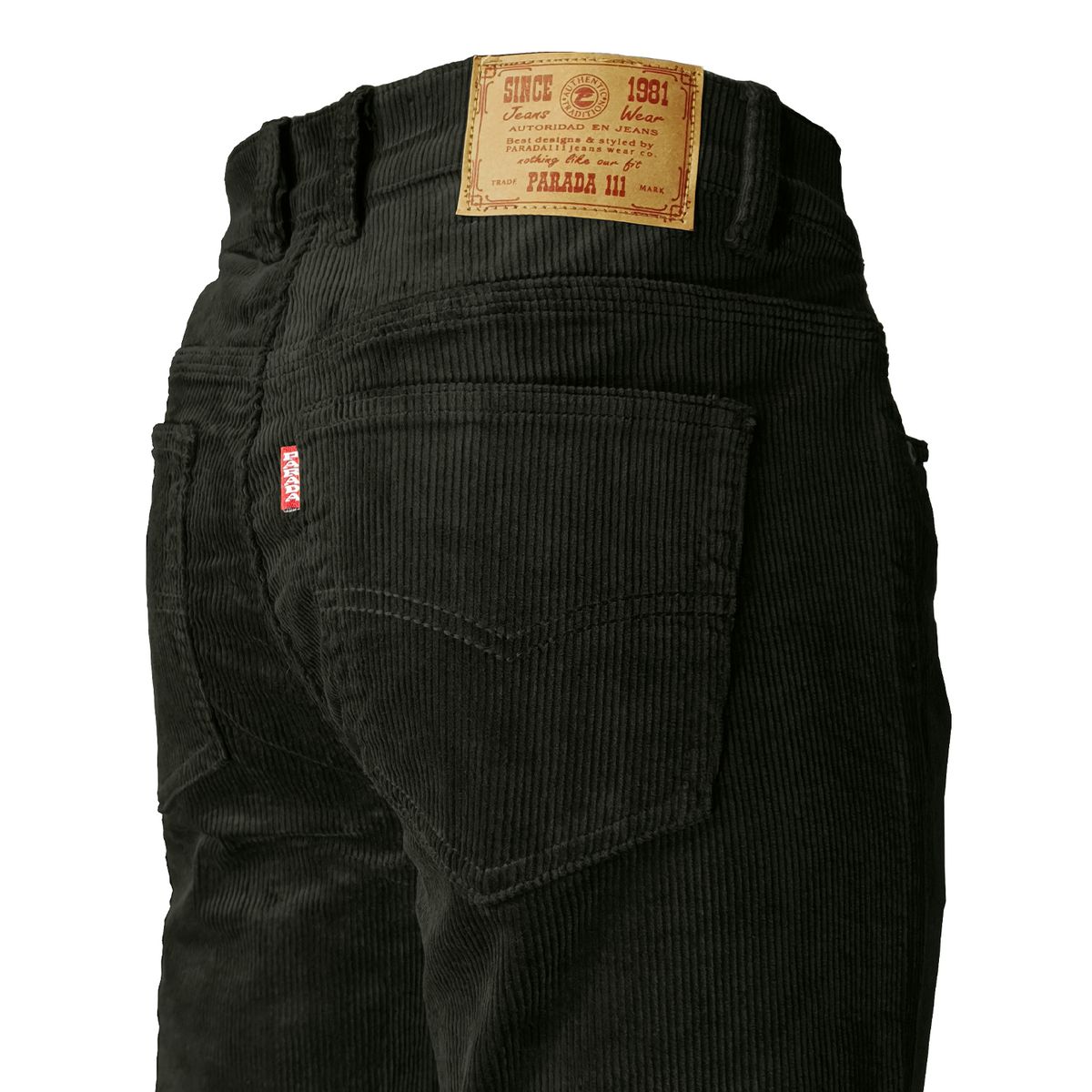 PARADA 111 - Pantalon Cotelé Recto Verde