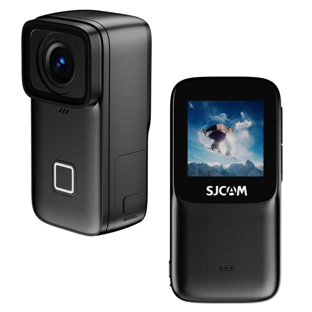 SJCAM - SJCAM C200 Pro Cámara 4K30fps 20MP Pantalla Táctil 13″ WiFi Dual IP68