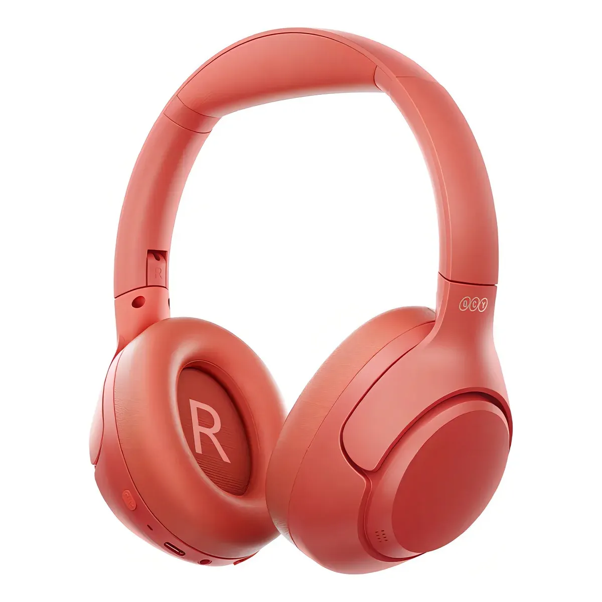 QCY - Qcy H3 Anc Audífonos Inalámbricos  Hi-res Cancelación Ruido 60H Naranja