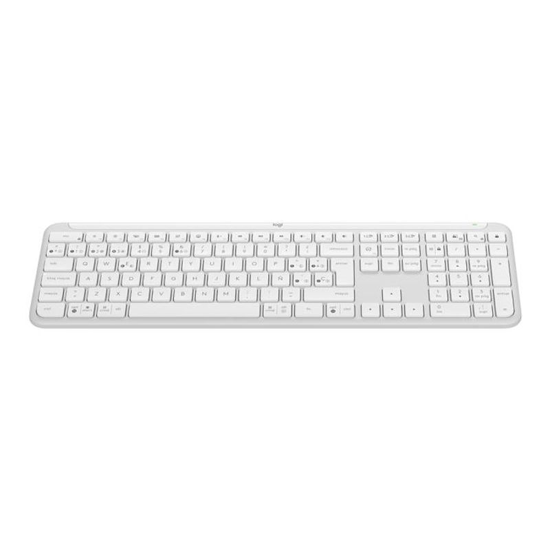 LOGITECH - Teclado Logitech Signature Slim K950 Blanco Español
