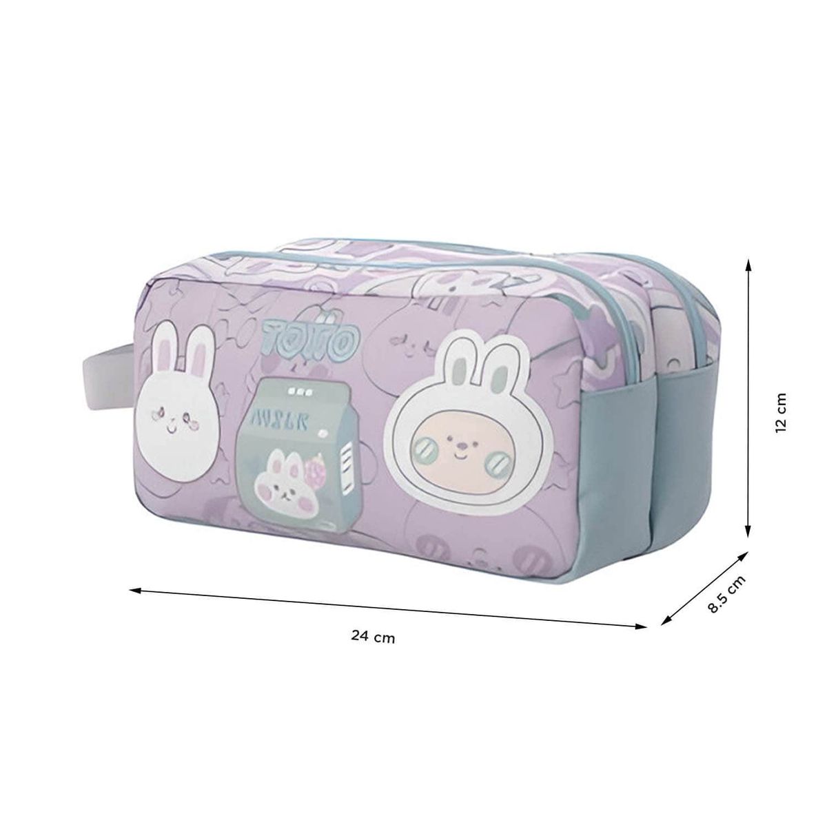 GENERICO - Estuche Totto Kawi 4QXL Multiuso 2 Cuerpos