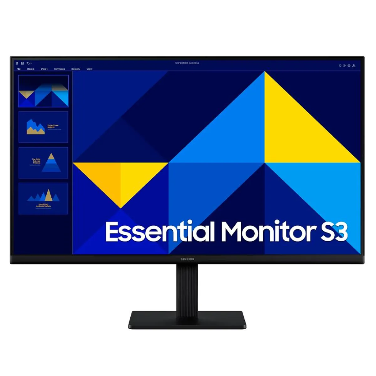 SAMSUNG - Monitor Samsung Essential S3 27 S30GD IPS 100Hz 5ms FHD LS27D300GALXZS