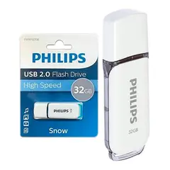 PHILIPS - Pendrive Snow 32gb Grey 20 FM32FD70B97 - Gris