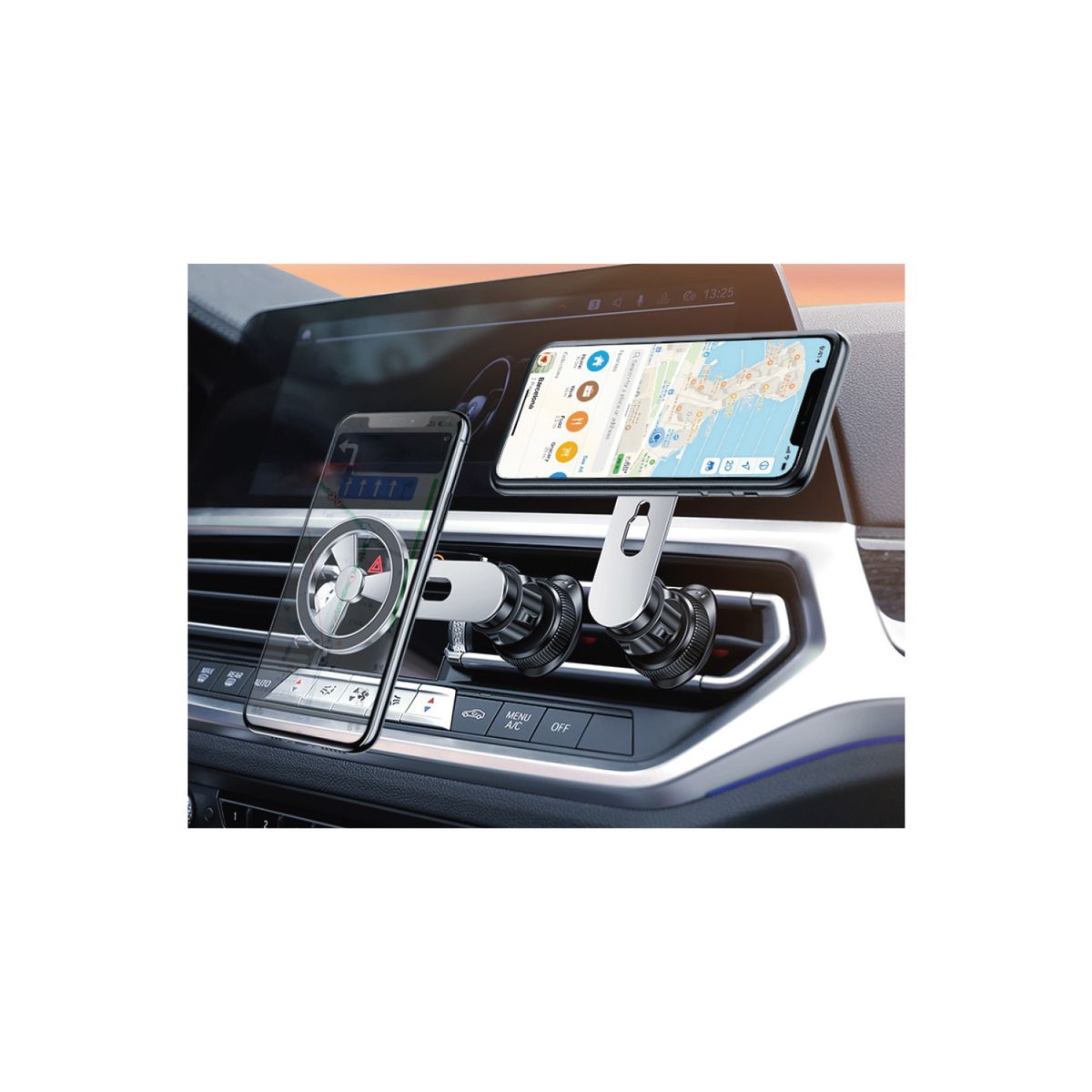 TECNOLAB - Soporte Celular Magnético Automóvil Diseño 360 - PS