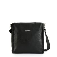 Cartera bandolera zèbre negro