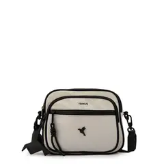 TRINUS - Cartera Bandolera mediana carina gris claro