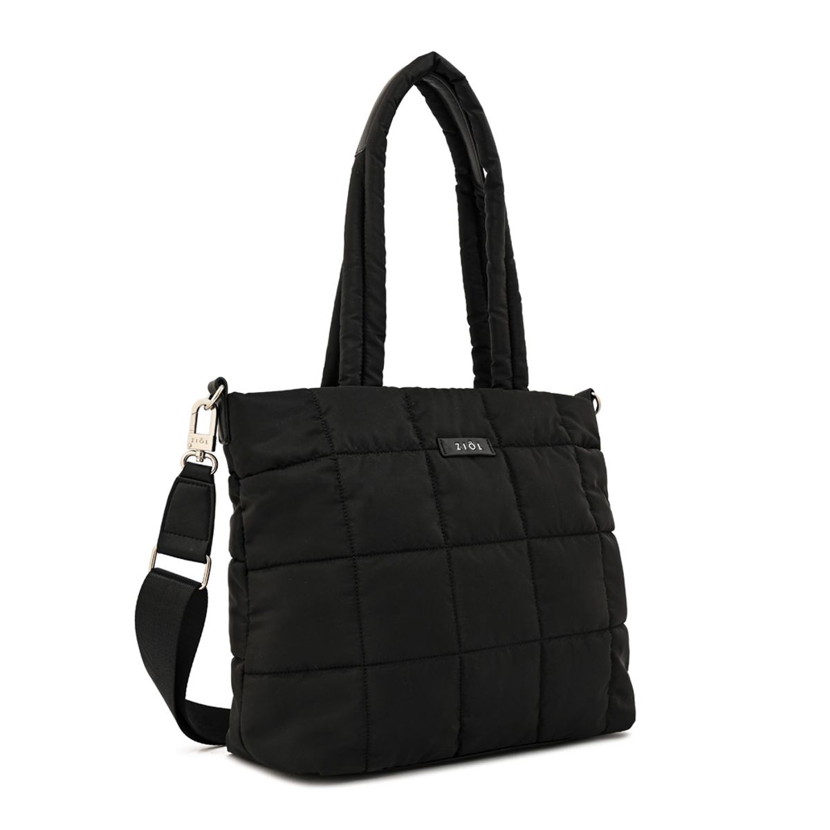 ZIOL - Cartera tote nacha mediana negro