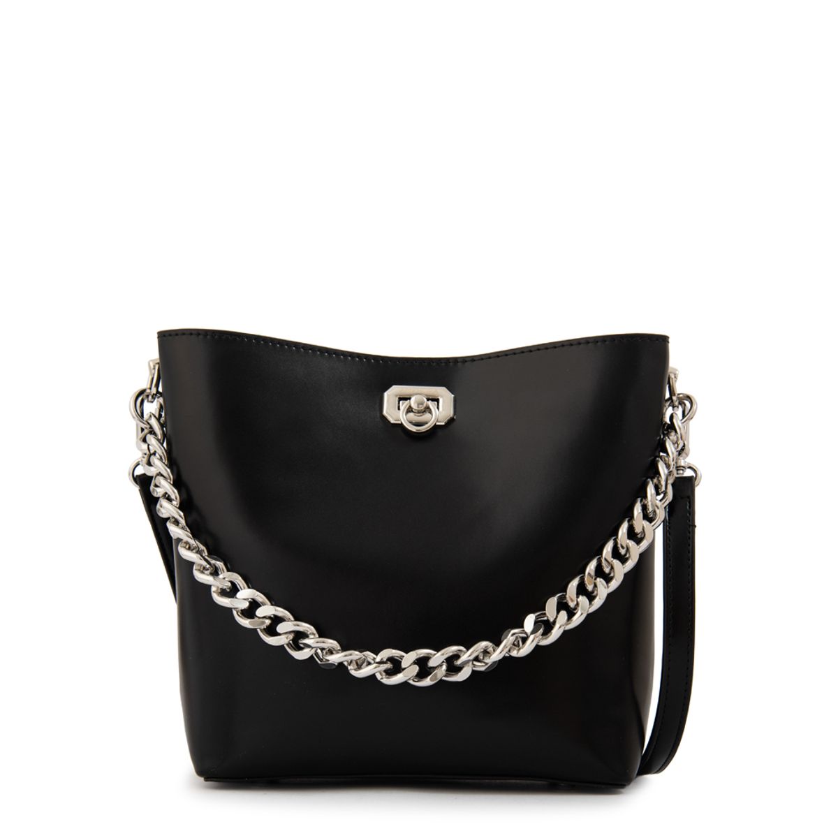 AMPHORA - Cartera bandolera sofia mediana negro