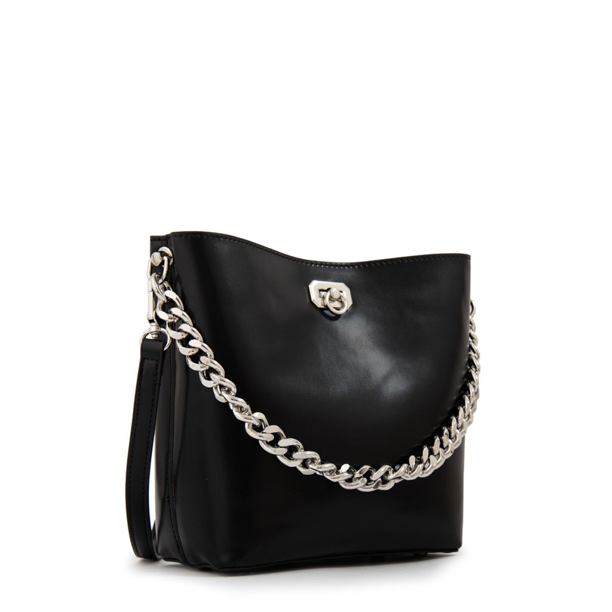 AMPHORA - Cartera bandolera sofia mediana negro