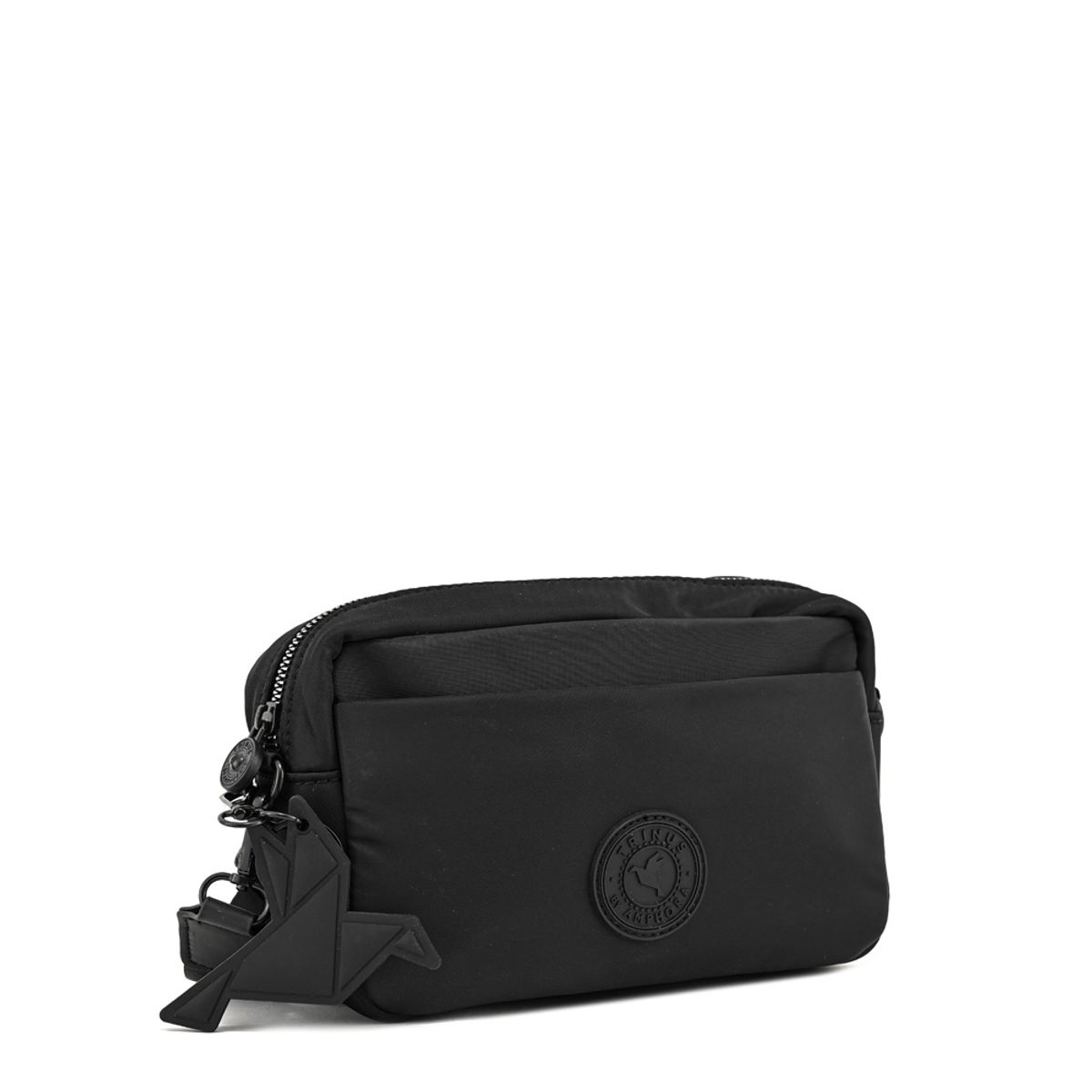 TRINUS - Cartera bandolera brooklyn mediana negro