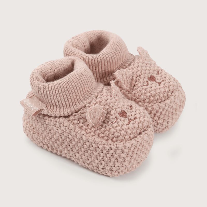 OPALINE - Pantufla Rosado de Bebé 40643 Talla única