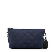 Cartera bandolera panama mediana azul oscuro