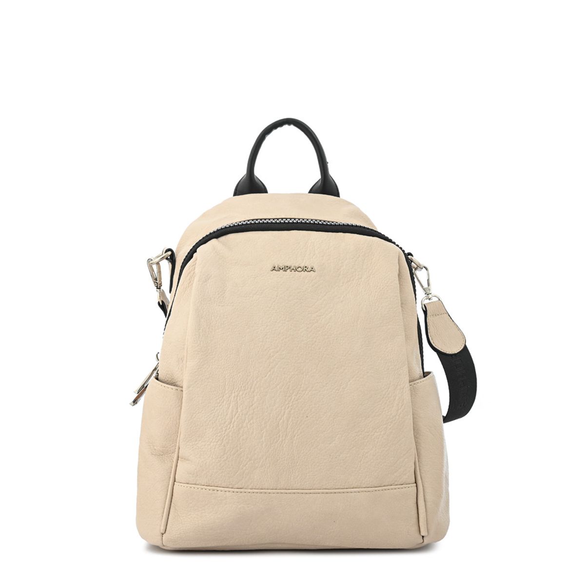 AMPHORA - Mochila magna mediana blanco especial