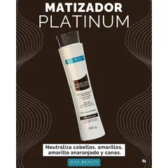 MAR BEAUTY - MASCARA MATIZADORA PLATINUM 500G