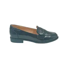 HERIEL - Mocasín Negro Charol Mujer