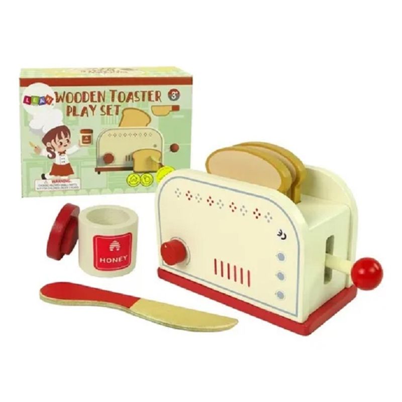 GENERICO - maquina tostador de pan Juguete De Madera Didáctico simulación