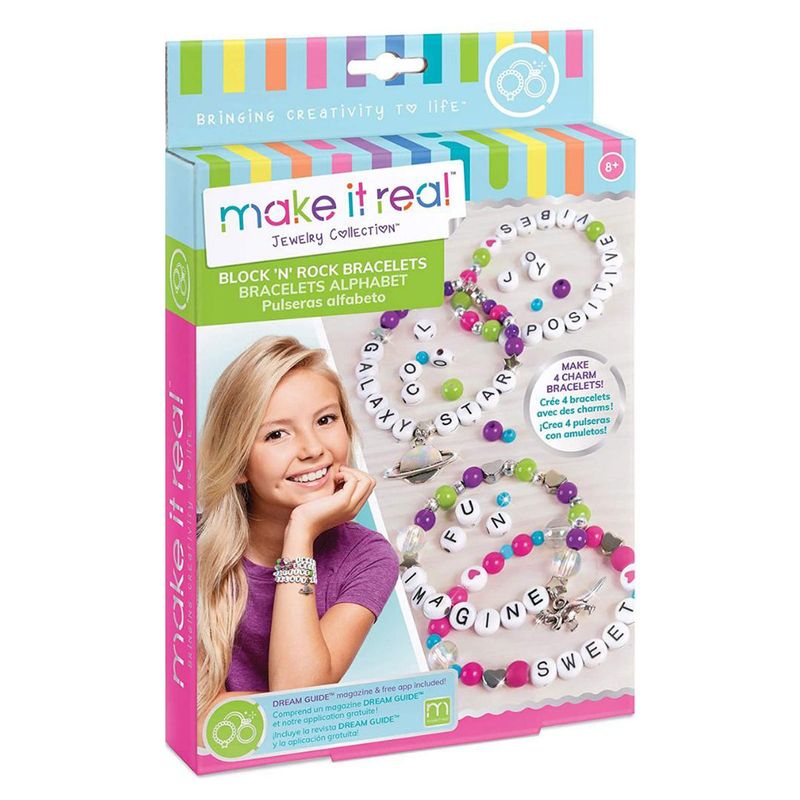 MAKE IT REAL - Pulseras con Letras Make It Real
