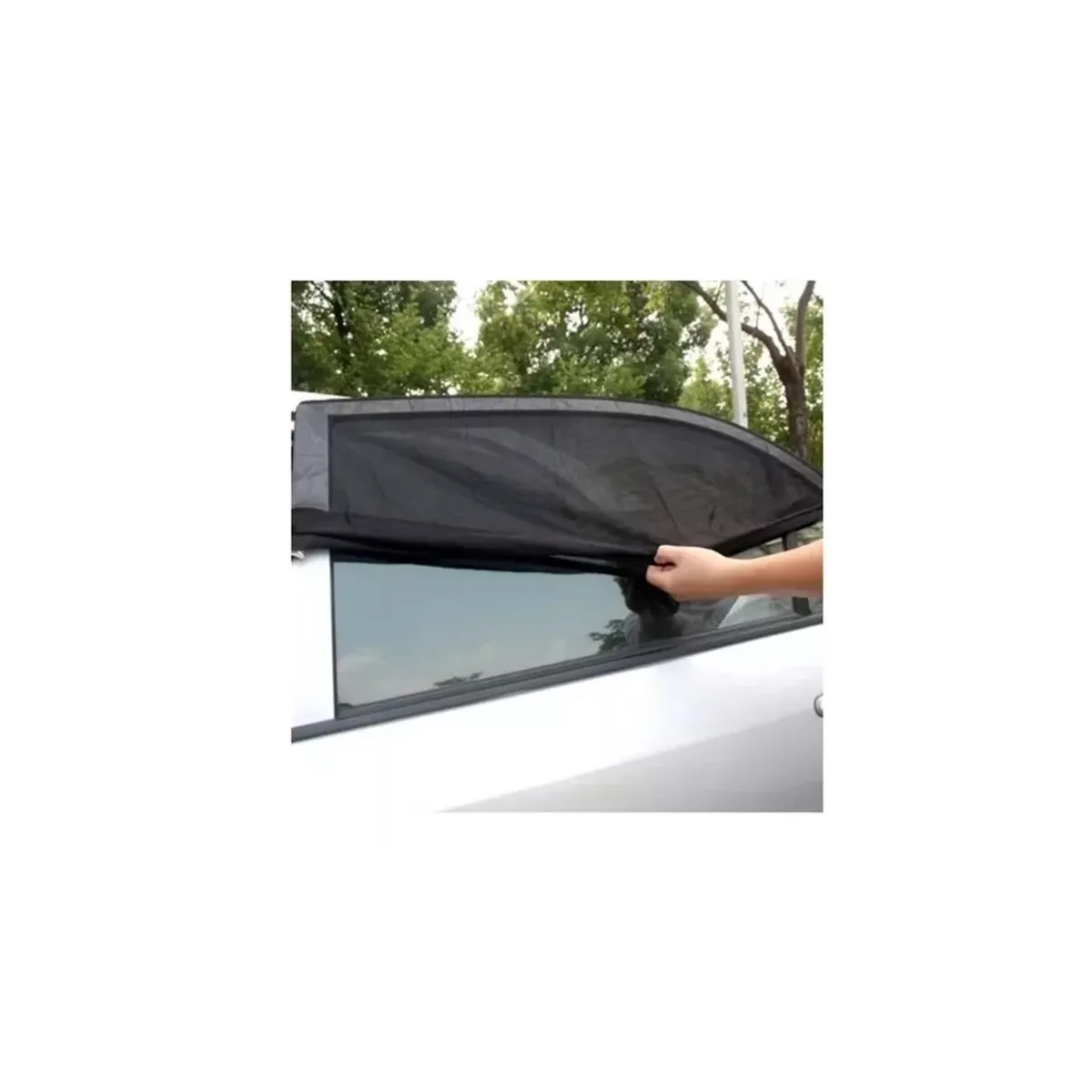 PUNTO STORE - Malla Cubre Ventanas Autos Lateral 2 Unidades - PS