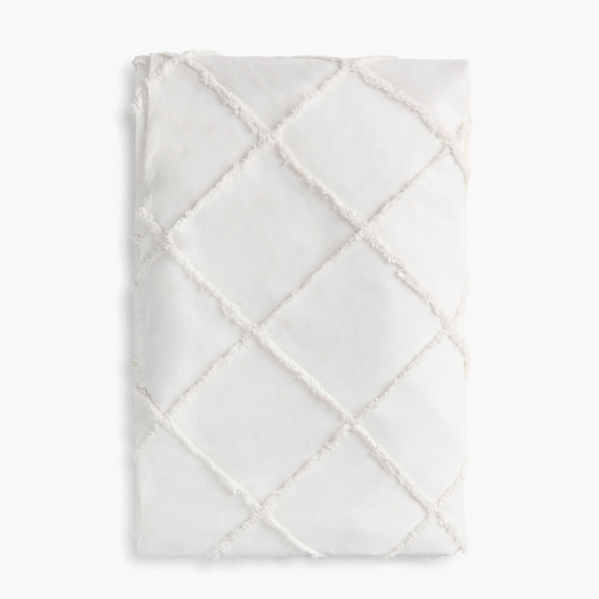 CALMA HOUSE - Colcha Royal2 Blanco 240x260 (cama 2 plazas o Queen) Calma House