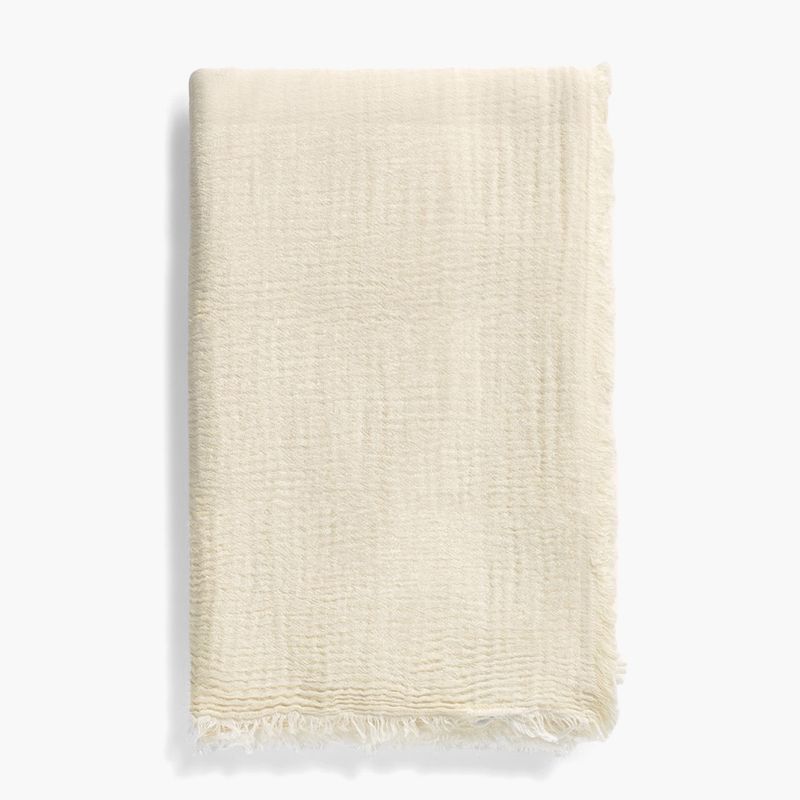 CALMA HOUSE - Colcha Layer Crudo 180x260 (Cama 1 o 1 1/2 Plazas) Calma House
