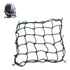 GENERICO - Red Equipaje Moto Casco Reflectante 6 Ganchos Elastico
