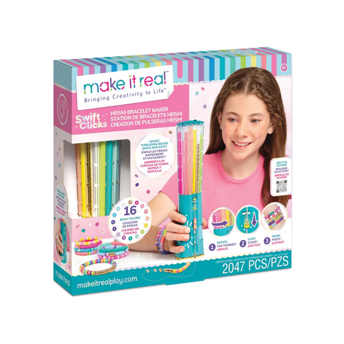 MAKE IT REAL - Máquina Pulseras Heishi Swift Click™ Make It Real