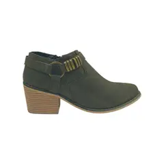 HERIEL - Botín Verde Taco Mujer