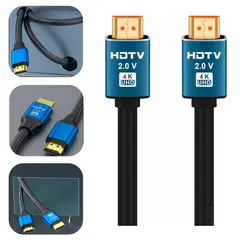 GENERICO - Cable Hdmi 4k Uhd V 2.0 2160p 1,5 Metros De Alta Velocidad