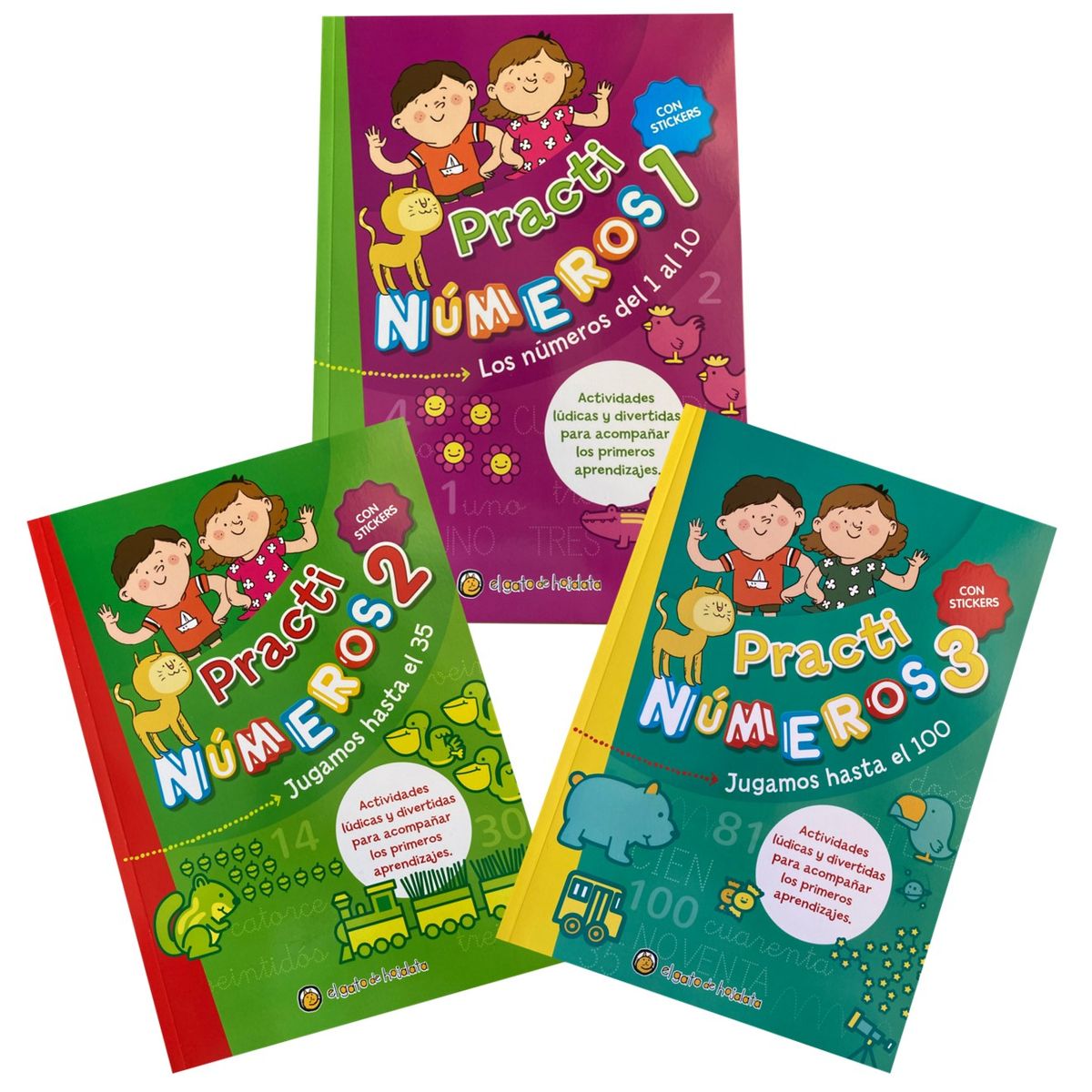EDITORIAL GUADAL - Libros de actividades - Practi Números 1-2-3