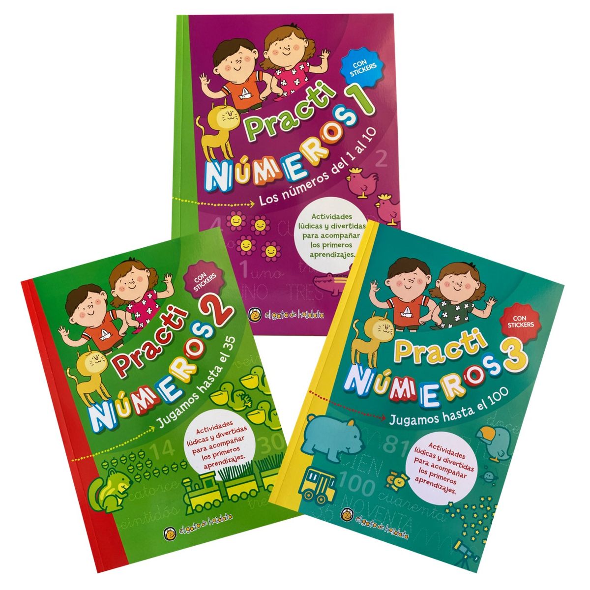 EDITORIAL GUADAL - Libros de actividades - Practi Números 1-2-3