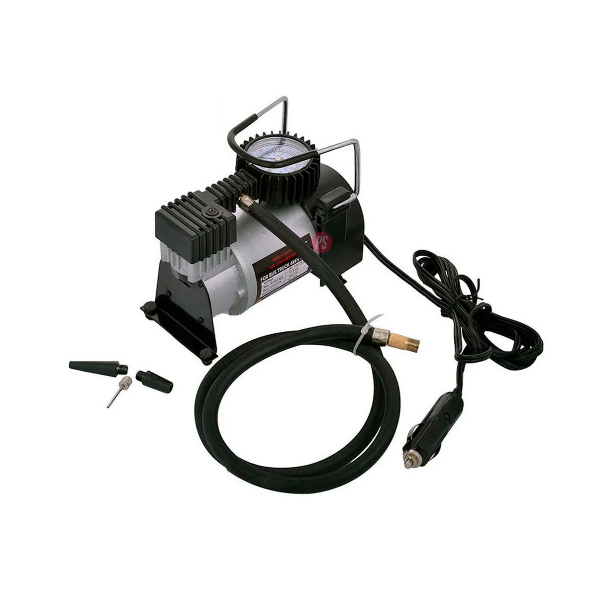 PUNTO STORE - Compresor De Aire Metálico 300psi Con Adaptadores - Ps