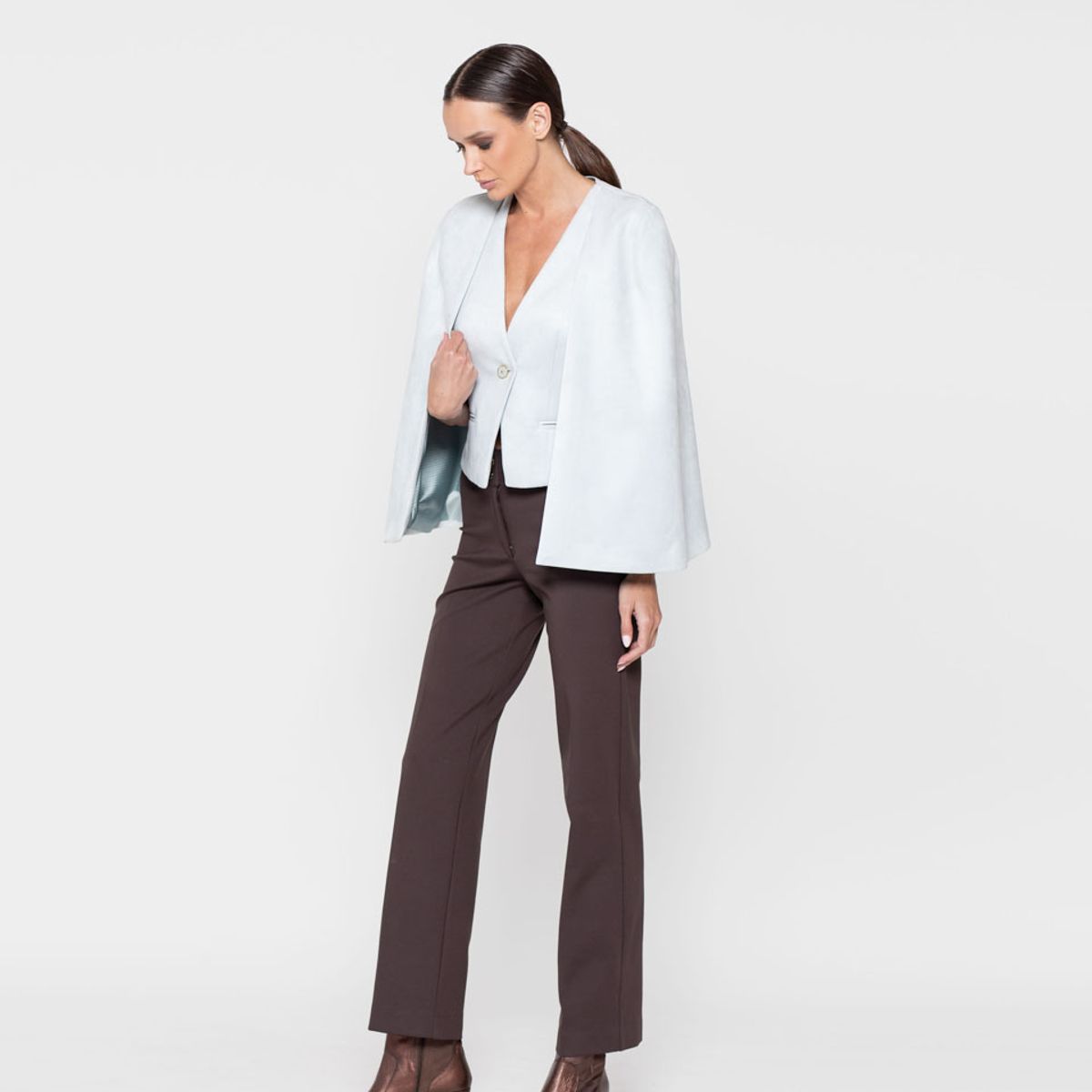 LUDOVICA - Tapado Mujer Margarita Azul Ludovica