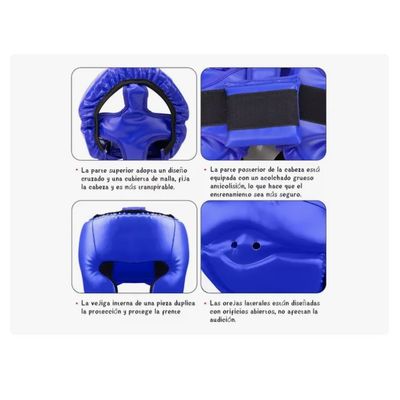 Imagen 2 del producto Mma Lucha Profesional Boxeo Casco De Protección