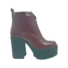 HERIEL - Botín Burdeos Charol Mujer