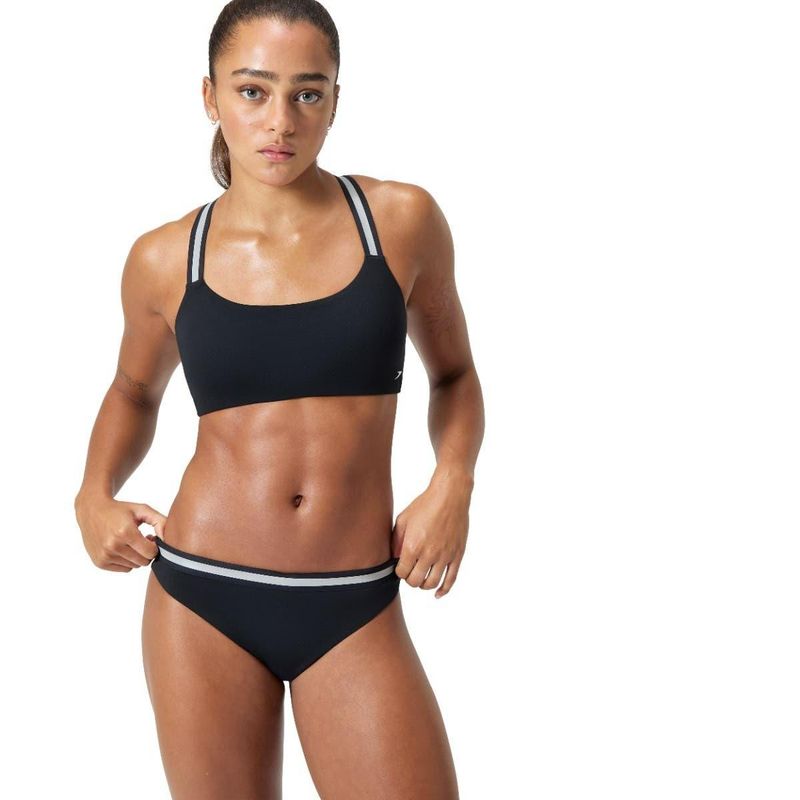 SPEEDO - Traje de Baño Natación Mujer Speedo V Class 2 Piezas Negro