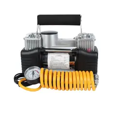 TECNOLAB - Compresor De Aire Metálico Doble Pistón 150psi - Ps