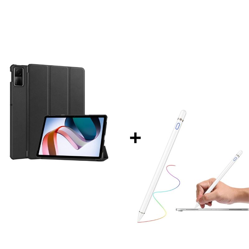 GENERICO - Pack Carcasa Smart Case Para Xiaomi Redmi PAD SE 11 + Lápiz Pencil